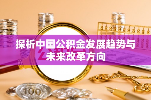吉利探析中国公积金发展趋势与未来改革方向
