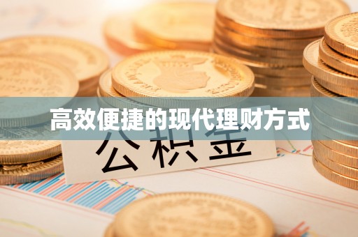 吉利高效便捷的现代理财方式