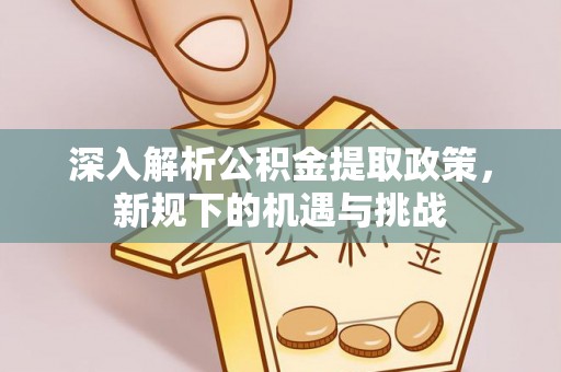吉利深入解析公积金提取政策，新规下的机遇与挑战
