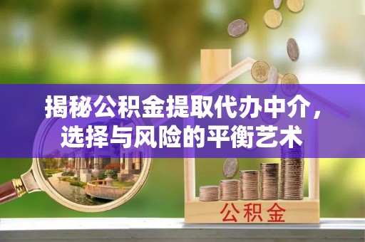 吉利揭秘公积金提取代办中介，选择与风险的平衡艺术