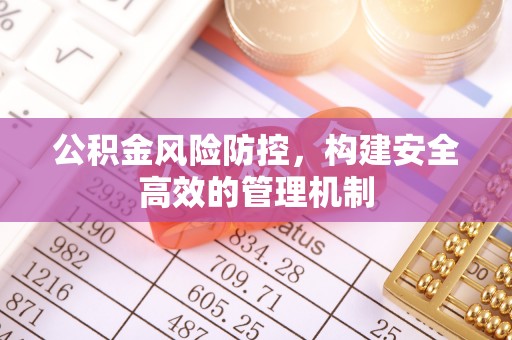 吉利公积金风险防控，构建安全高效的管理机制